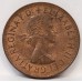 AUSTRALIA 1961 . HALF 1/2 PENNY . HIGH GRADE LUSTRE